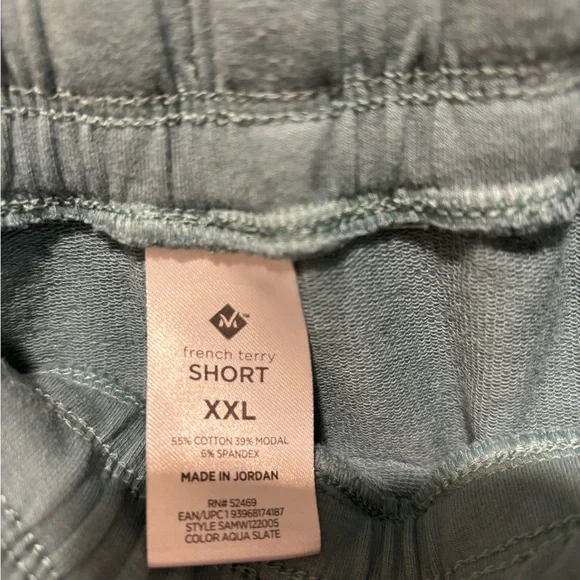 Casual Drawstring Women's Shorts in Seafoam - Picture 3 of 3